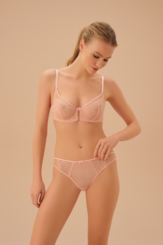 Suwen Laurel Slip Külot St4410601077 Pembe