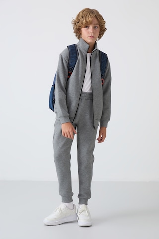 Tommy Life Erkek Çocuk Jogger Eşofman Takımı Gri Melanj