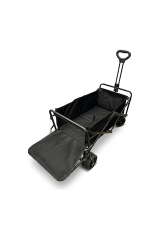 Yek Outdoor Extend Wagon Katlanabilir Kamp Ve Yük Arabası Siyah