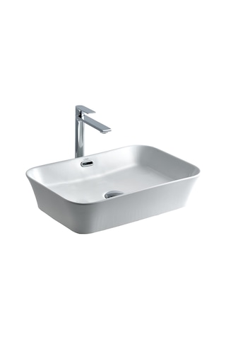 Lena E-4160 Tezgah Üstü Porselen Lavabo
