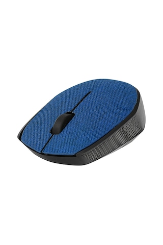 Miaxtreme Mavi Kablosuz Usb 2.4ghz Terletmez Kumaş Fabric Yüzey 1.200dpı Hafif Kablosuz Mouse 000102