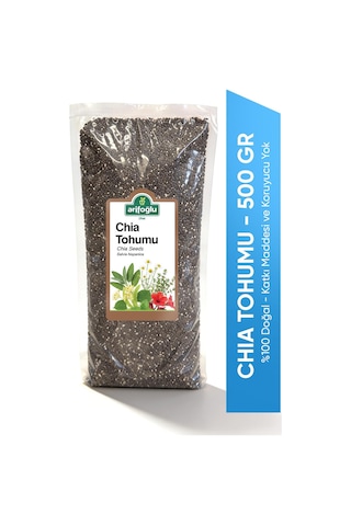 Chia Tohumu 500 Gr. Yüksek Lif Ve Protein Kaynağı