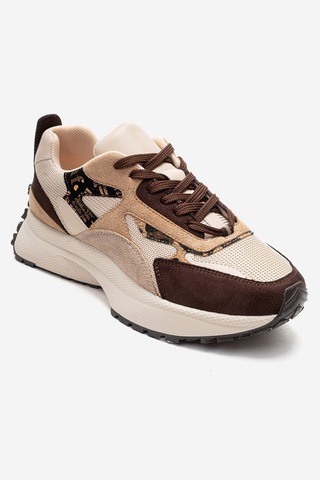 Premıa Kahverengi Süet Kadın Sneaker Kahverengi