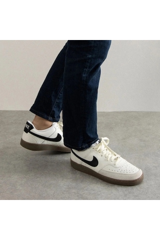 Nike Court Vision Low Krem Renk Erkek Sneaker Ayakkabı-sportxoutlet