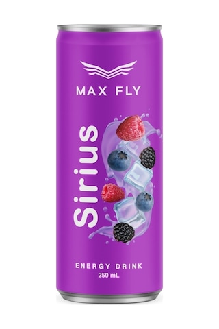 Max Fly Sirius Enerji İçeceği 250 Ml