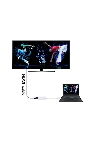 Mini Displayport to Hdmi Dönüştürücü Mini DP HDMI Mini Display İn