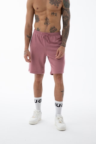 Erkek Rose Yüksek Kalite Relax-fit Rahat Kesim %100 Pamuk Bağcıklı Siyah Düz Basic Şort Rose