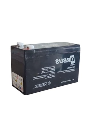 12v 7ah Agm Jel Akü, Kompakt Ve Güvenilir Açık Gri