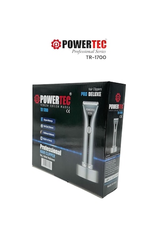 Powertec TR-1700 Pro Deluxe Saç Sakal Kesim Makinesi