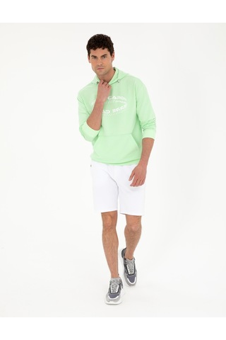 Pierre Cardin Erkek Beyaz Şort Örme 50284172-vr013 Beyaz