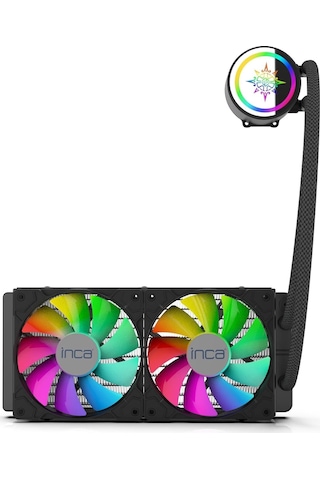 Inca Iss-02xn Intel/amd 2x120mm Argb Led Fanlı Am5 Control Remote