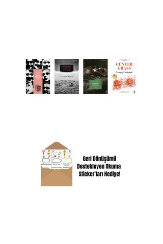 Günter Grass 4 Kitap Set + Okuma Sticker'ları