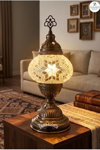 Şarjlı Masa Lambası Beyaz - 801341828 Beyaz