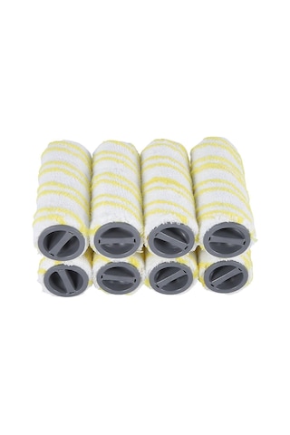 Fc5 Fc7 Fc3 Fc3d Elektrikli Zemin Temizleyici İçin 8 Adet Rulo Fırça Yedek Aksesuarı