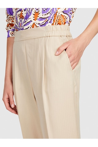 Sisley Liyosel Kemerli Jogger Pantolon Kadın Vizon Pantolon - 323a4bjflf00s
