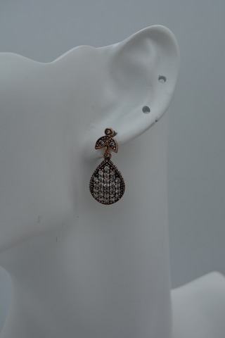 Stoneage Drop Earring Bronz