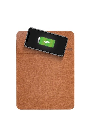 Mas Wireless Mouse Pad Kahve 6614