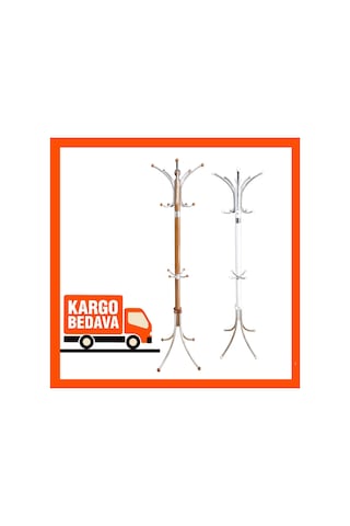 Tolunay Portmanto Ayaklı Askılık - Yonca Model