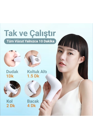 Veryfit AM001 900.000 Atım 8 Kademe IPL Lazer Epilasyon Cihazı