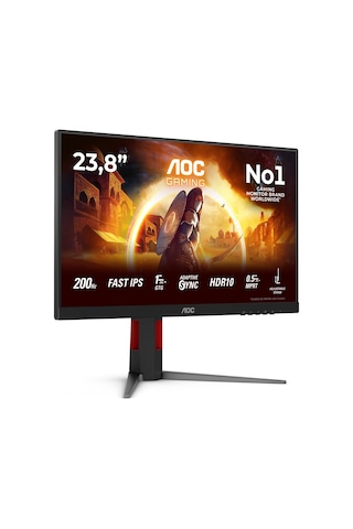 24g4ha - 24 İnch Full Hd Gaming Monitor, Fast Ips, 200hz, 1ms, G-sync Comp, Hdr10, Height Adjus