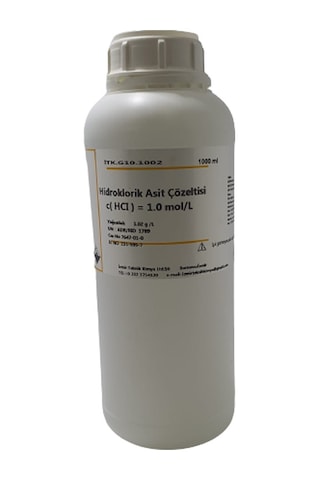 Hidroklorik Asit Solüsyonu 1.0 N