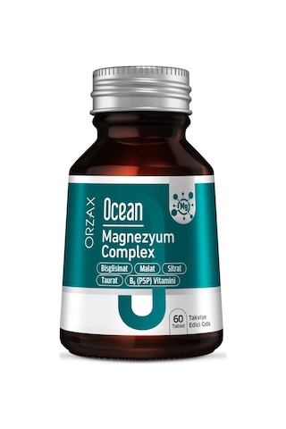 Ocean Magnezyum Complex 60 Tablet Ocean Magnezyum Complex 60 Tablet