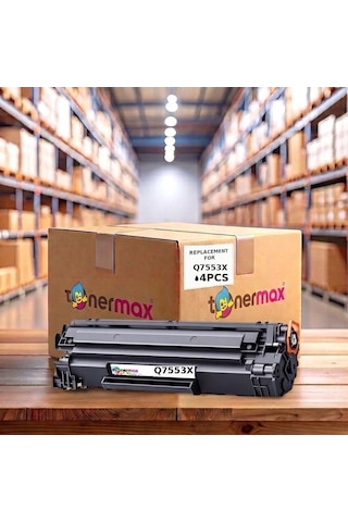 Hp Q7553x . Toner 4'lü Paket / M2727 / P2014 / P2015