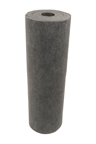 Rulo Paspas, Gri Halılı Paspas, 90 Cm.x1 Mt.