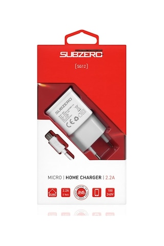 Subzero Sg12 5V 2.2A Micro Usb Şarj Cihazı