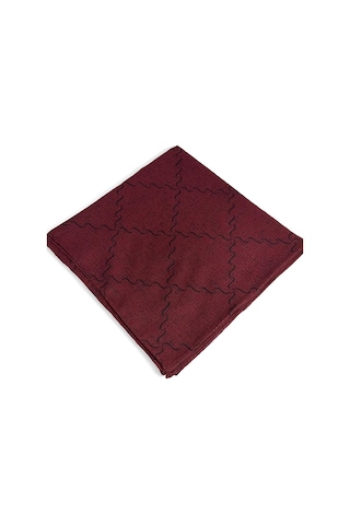 İpekal Polyester Eşarp - 6279 Bordo