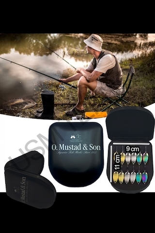 Jig Yem Kutusu Rapala Kutusu Lrf Yem Kutusu 11x9 Cm Siyah