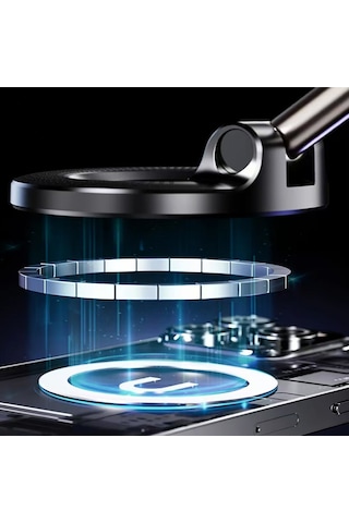 Nihcase Apple Uyumlu iPhone 14 Pro Max Kılıf London Pc Sert M-safe Şarj Özellikli Kapak + Manyetik Mıknatıslı Araç Tutucu
