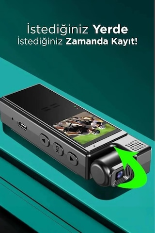 1.3 İnç Ekran 1080 P Spor Hd Wifi Özellikli Kamera Taşınabilir