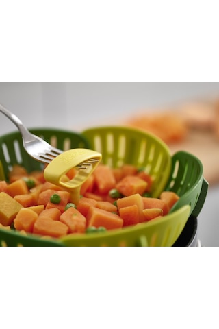 Joseph Joseph Bloom Katlanır Buharda Pişirme Sepeti -Yeşil