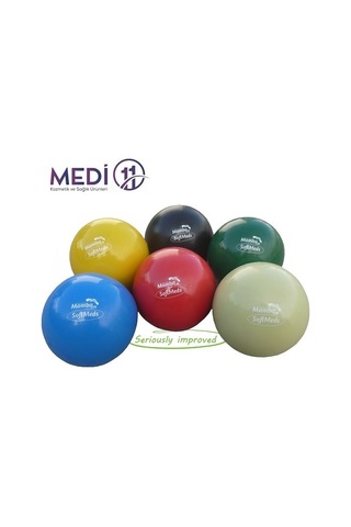 Msd Mambo Soft Weight 3 Kg Siyah Pilates El Yumuşak Ağırlık Topu