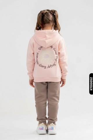 Xo Kids Kız Çocuk Eşofman Takım 4-8 Yaş 19501 Pudra