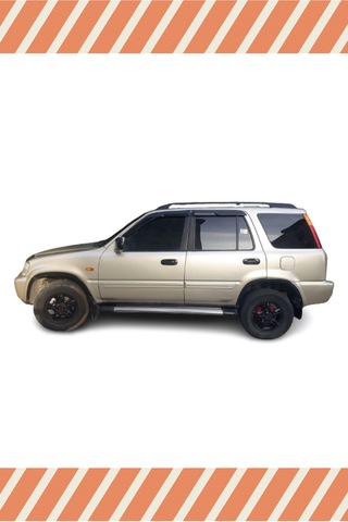 Honda Cr-V 1996-2002 Modellerine Özel 4'lü Mügen Tip Cam Rüzgarlığı