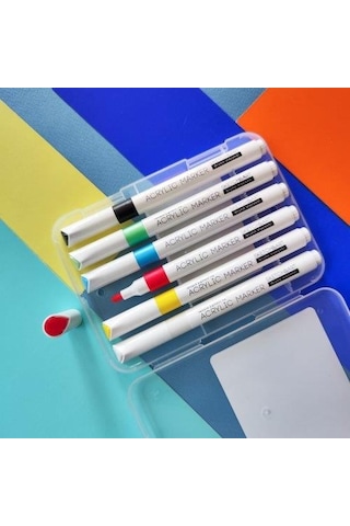 Bruno Visconti "sketch & Art" Akrilik Marker Kalem 6 Renk