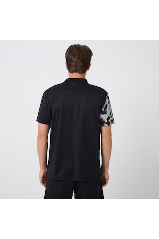 Siyah Joma Erkek Futbol Polo T-shirt Premium 9212326 Siyah