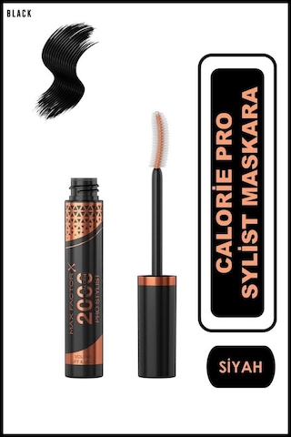 Max Factor 2000 Calorie Pro Stylist Maskara 01 Milky Coffee