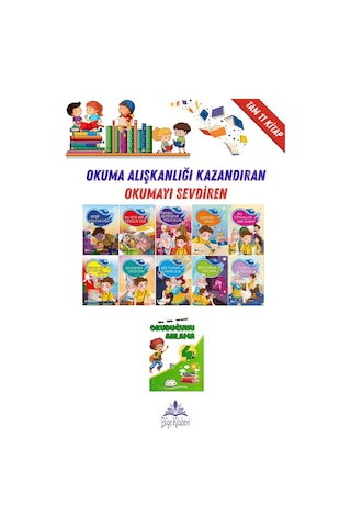 4. Sınıf Okuma Alışkanlığı Kazandıran Okumayı Sevdiren Tam 11 Kitap -9