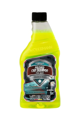 Wöbermann Wash And Wax Ph Nötr Cilalı Oto Yıkama Şampuanı 400 ML