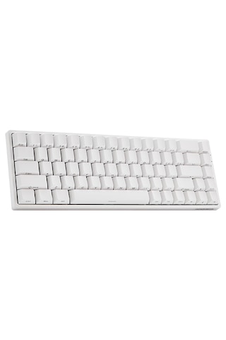Akko Monsgeek Fun68 He White %65 Flash Manyetik Switch 8k Hz Hall Effect Hotswap Rgb Kablosuz İngilizce Gaming Klavye