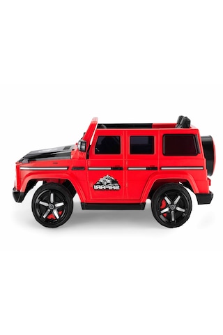 Baby2go 2695 Safari Akülü Araba 12 Volt / Kırmızı Kırmızı