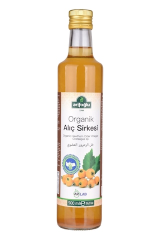 Arifoğlu Organik Alıç Sirkesi 500 ML