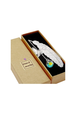 Metal Tüy Ayracı, 3d Kelebek Kolye Ayracı. Harika Hediyeler