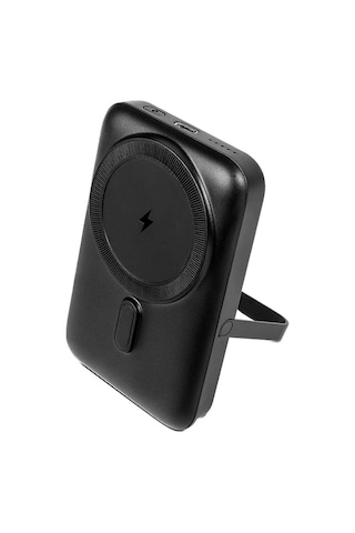 Ttec 2BB221S Recharger Pro M 10.000mah Magsafe Uyumlu PD 20 W Standlı Kablosuz Taşınabilir Hızlı Şarj Aleti Siyah