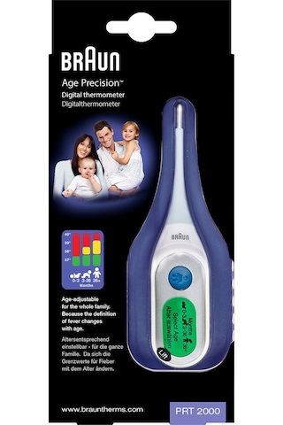 Braun Age Precision PRT2000 Dijital Çubuk Ateş Ölçer