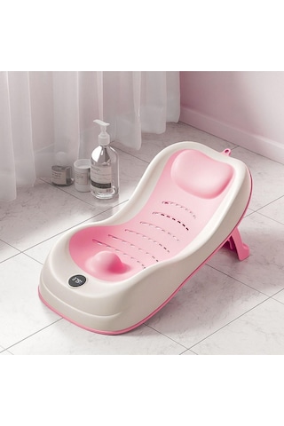 Yenidoğan Bebek Katlanabilir Termometreli Besleme Ve Yıkama Banyo Oturağı Alt Değiştirme Sehpası