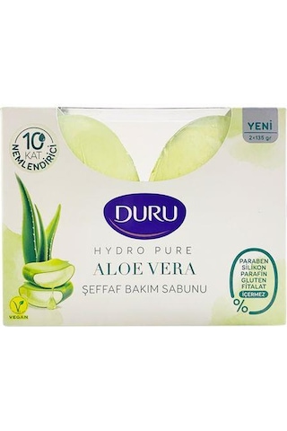 Duru Hydro Pure Aloe Vera Sabunu 2 x 135 G